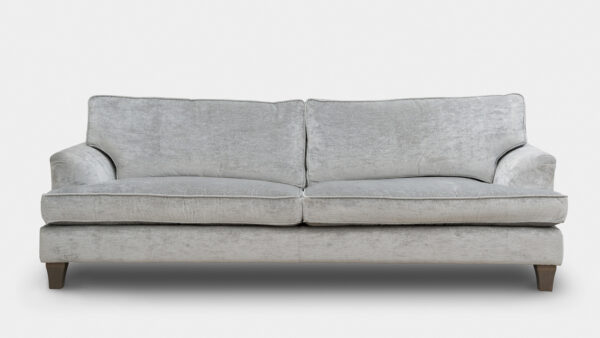John Sankey Fellini Kingsize sofa in light grey - front