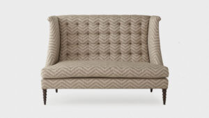 John Sankey High Back Sofa bespoke collection - font