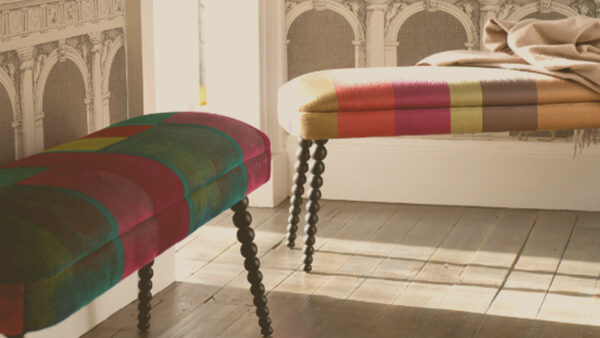 John Sankey’s Boodle Bench Footstool: Exquisite Craftsmanship