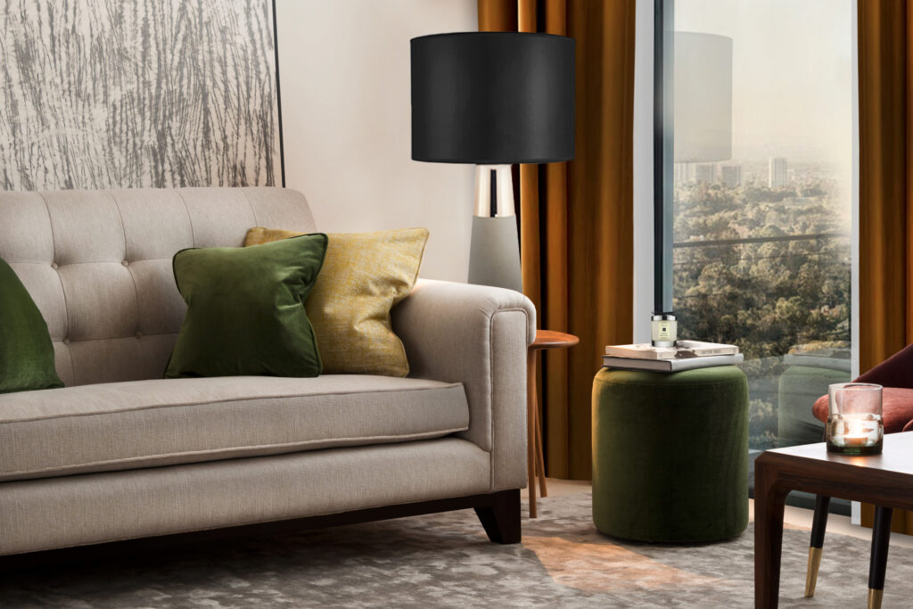 John Sankey Luxury Furniture  - High back Mitford Sofa