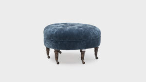 John Sankey henry-footstool-with-castors - front