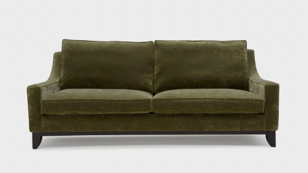 John Sankey Balthazar Green Velvet Sofa - front