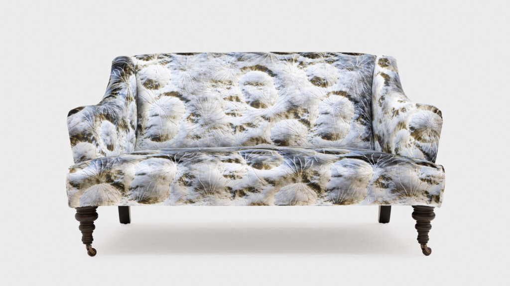 John Sankey Floral Sofa - front