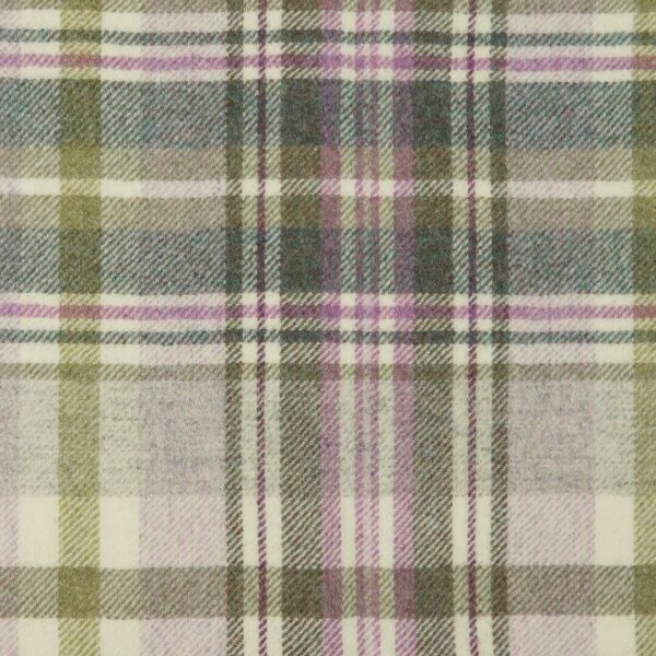 John Sankey Bowland Heather wool plaid