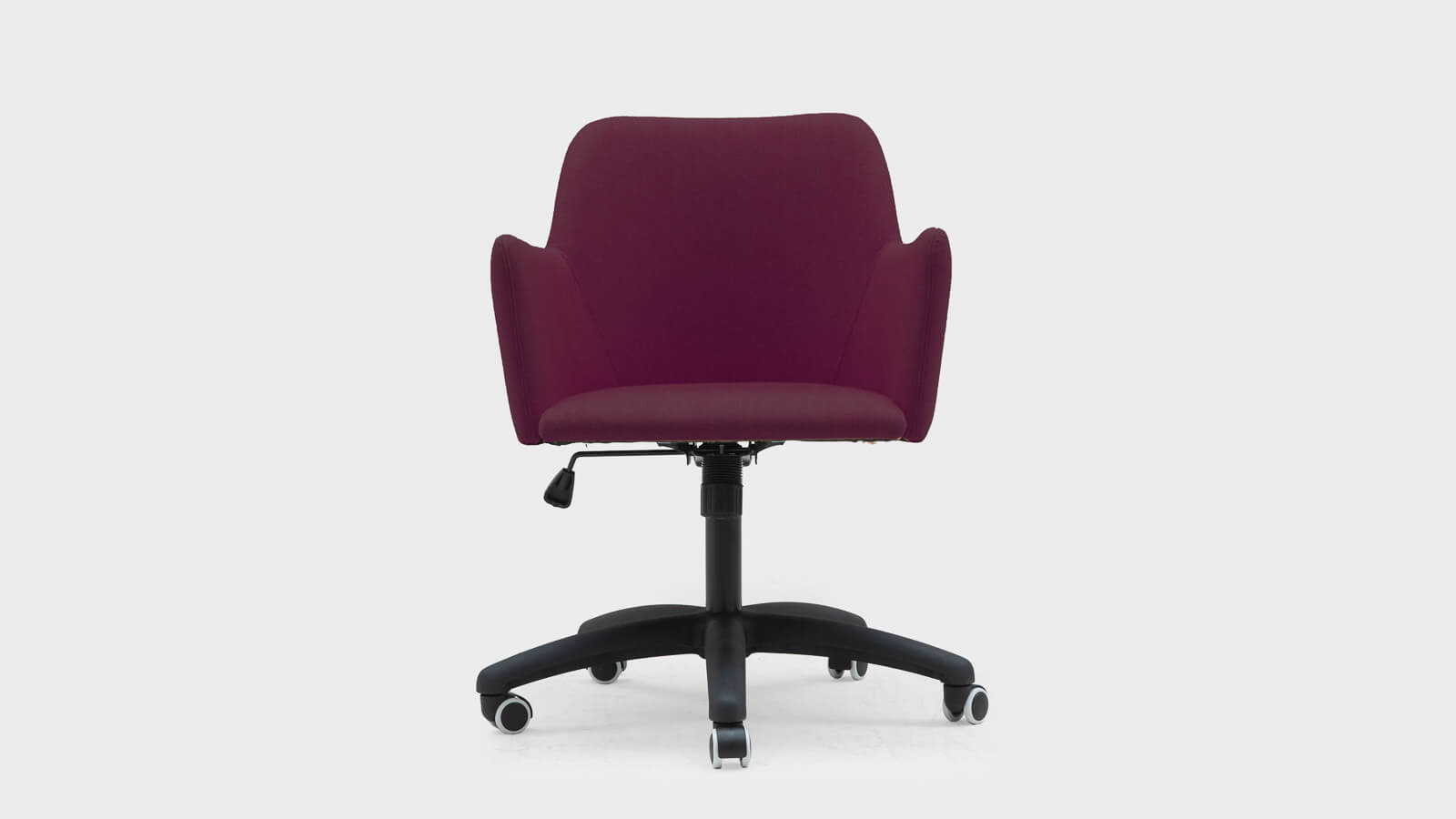 Claude Burgundy Desk Chair John Sankey Chair Clearance