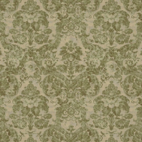 John Sankey Hatfield Moss Green Floral Print