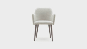 John Sankey Claude desk chair with conical legs - front