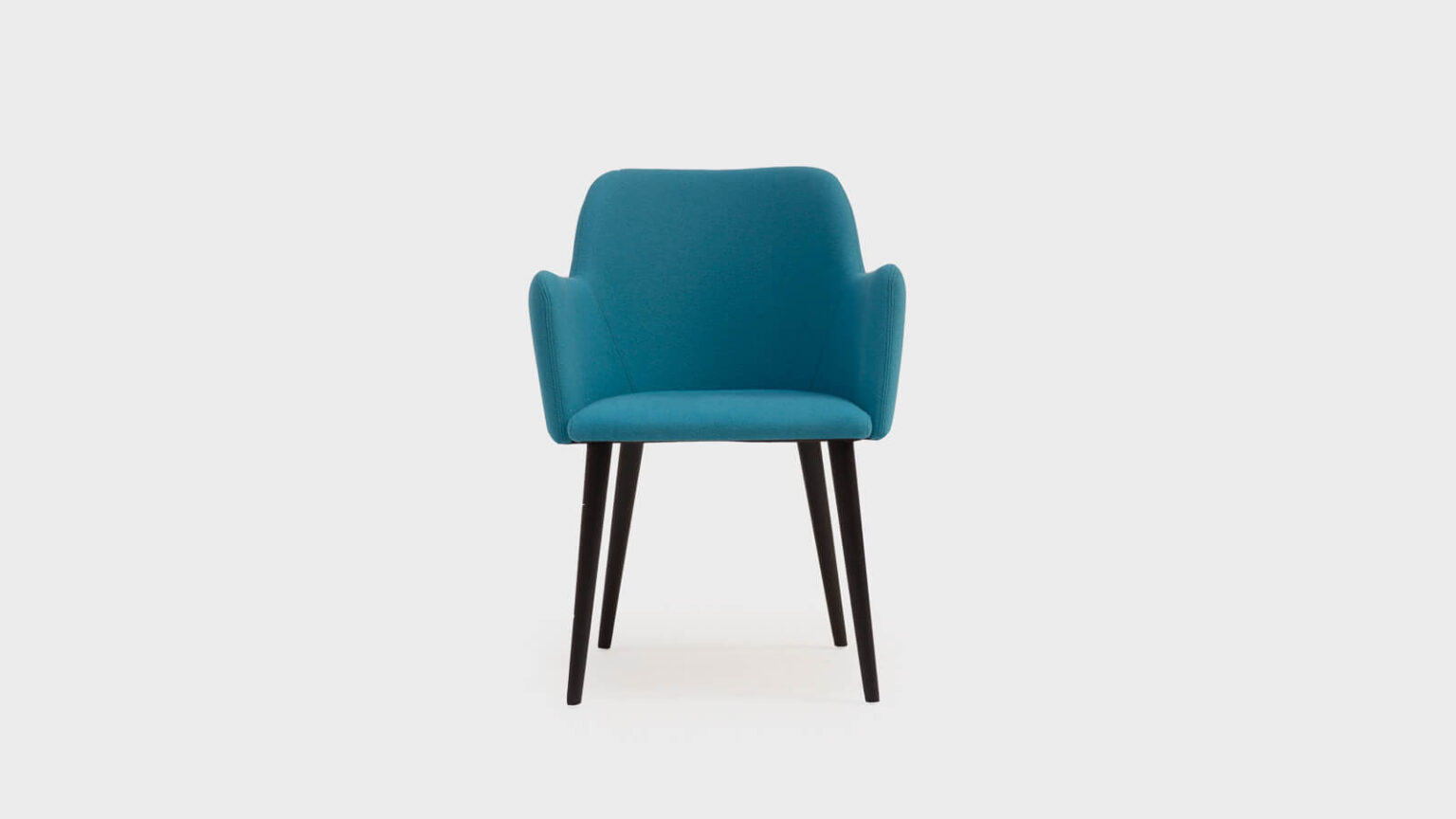 Blue Wool Claude Dining Chair John Sankey Clearance