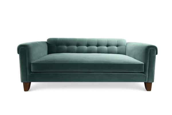Mitford Large Shallow Sofa in Milton Mineral