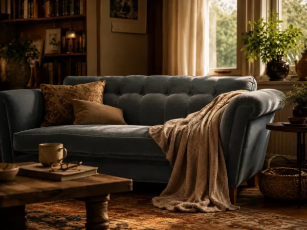 The Blanket That Never Leaves The Sofa