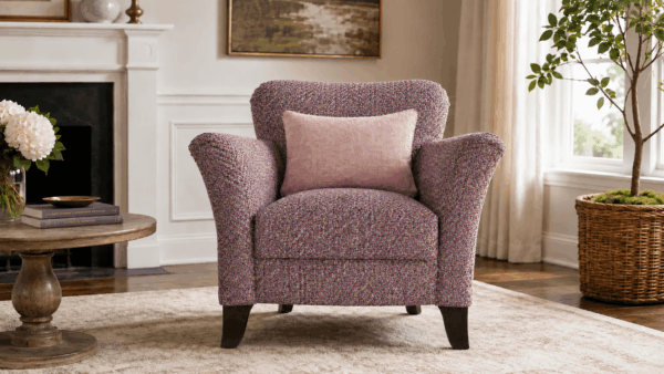 Harper Chair Mulberry Mist - Front