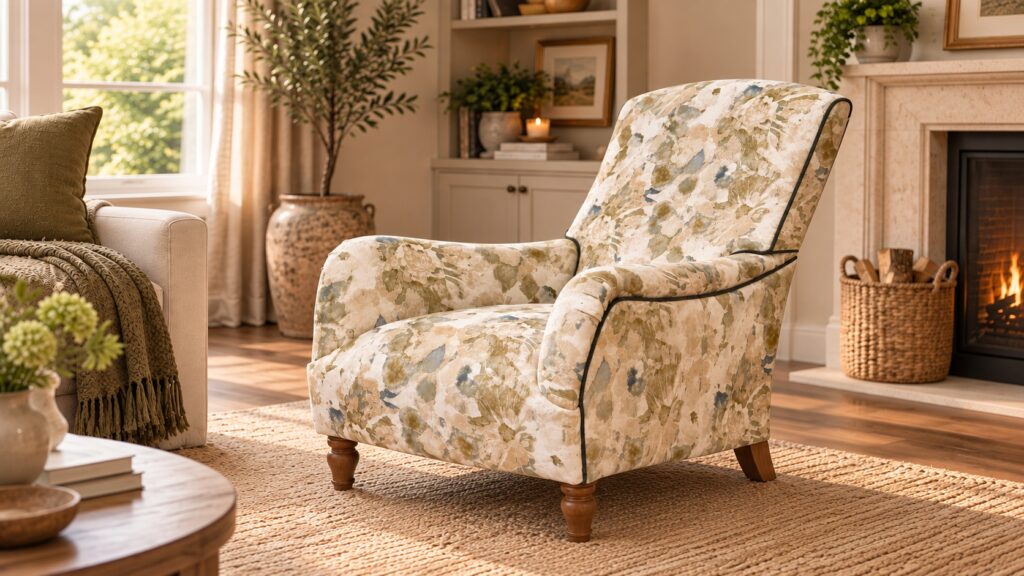 Peppy Chair Pressed Petals